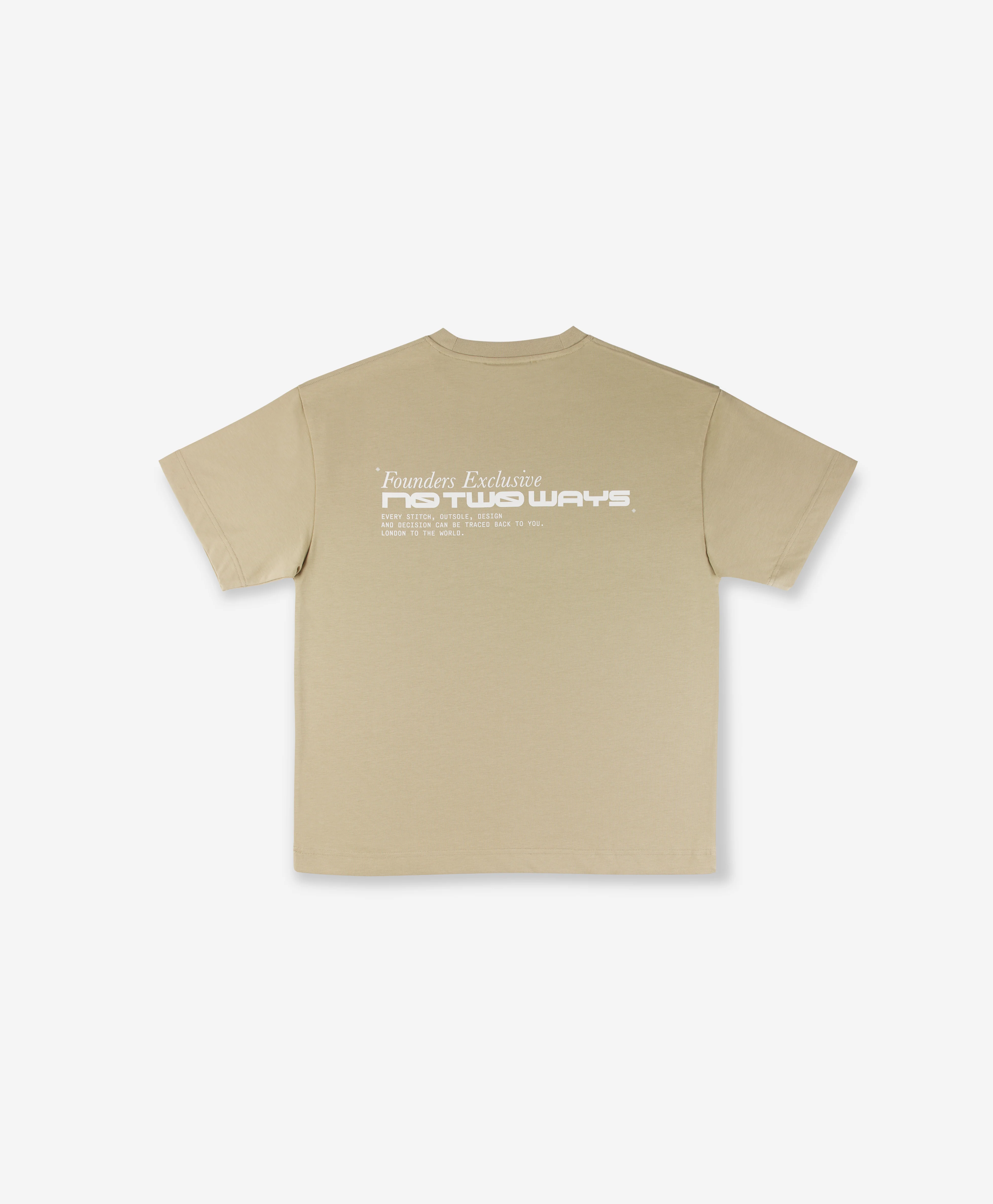 FOUNDERS' TEE - BEIGE - Image 3