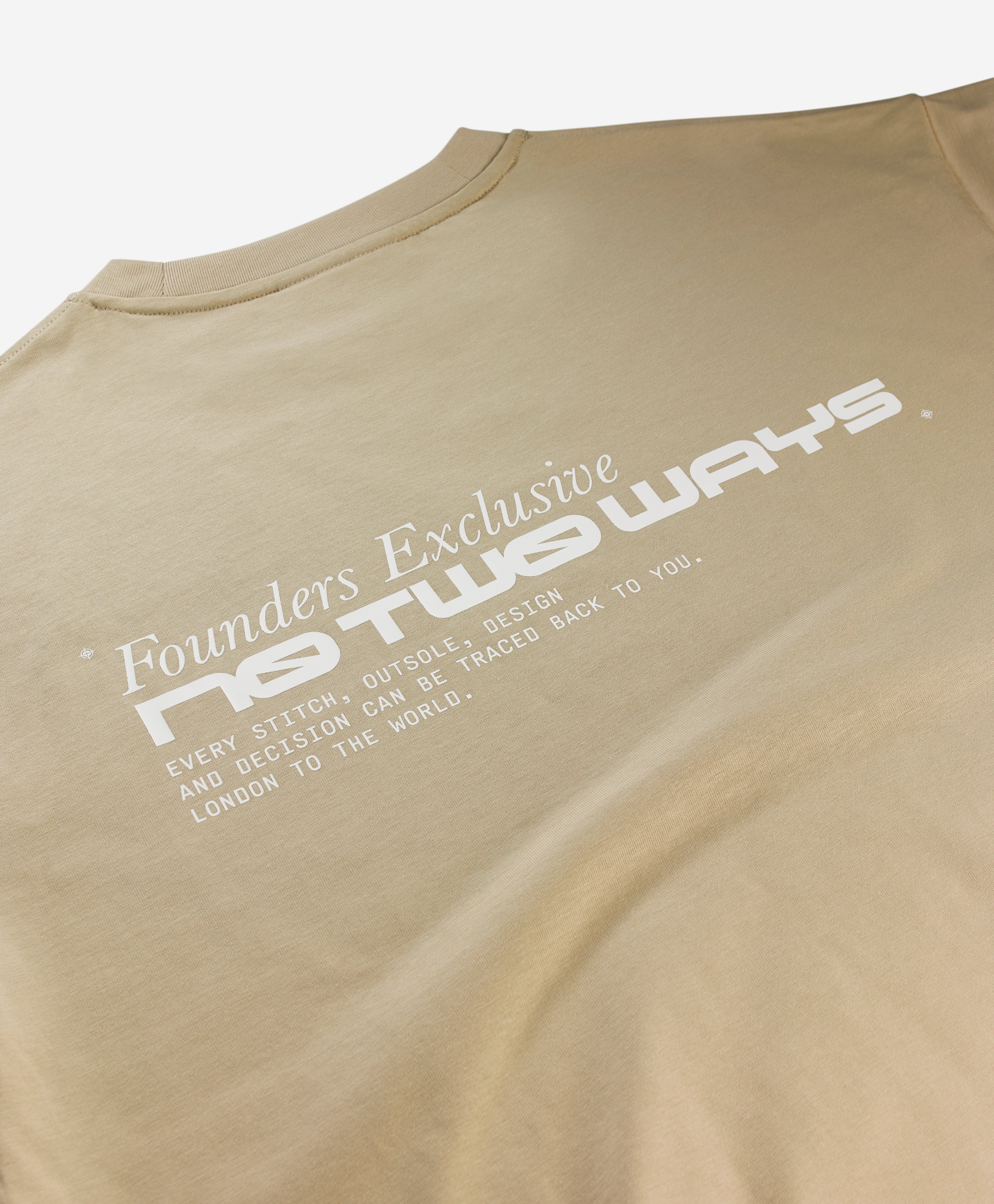 FOUNDERS' TEE - BEIGE - Image 7