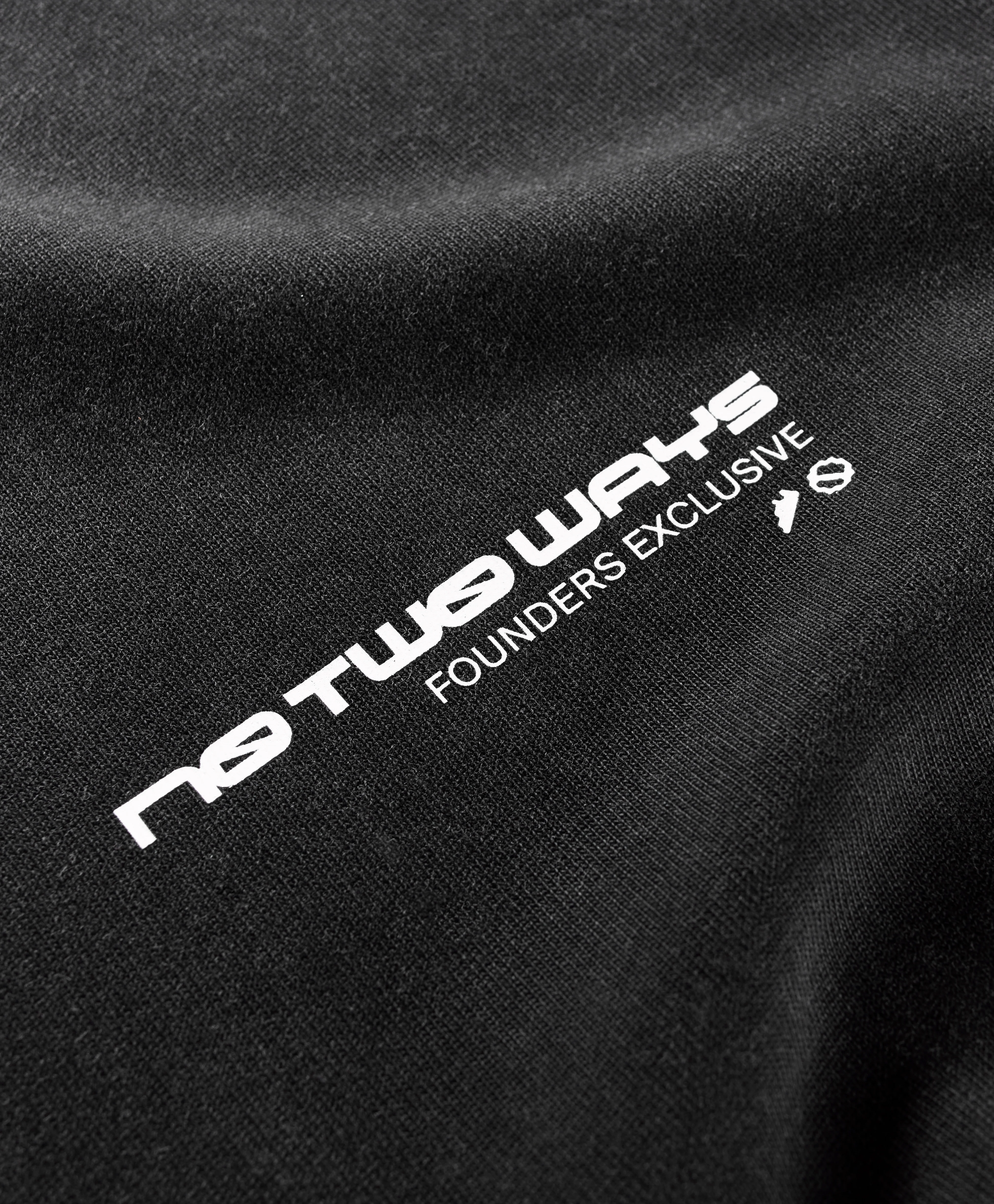 FOUNDERS' TEE - WASHED BLACK - Image 5
