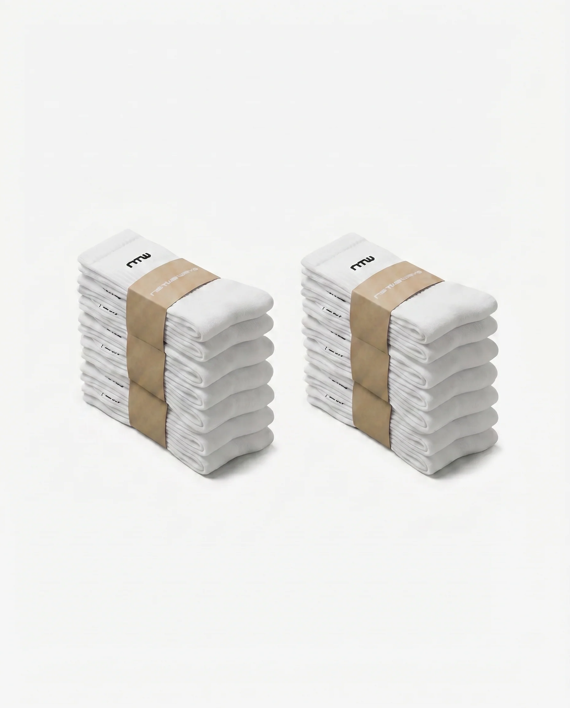 NTW SOCKS - WHITE (14 PACK)